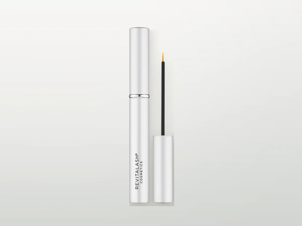 RevitaLash Advanced eyelash conditioner on a neutral background