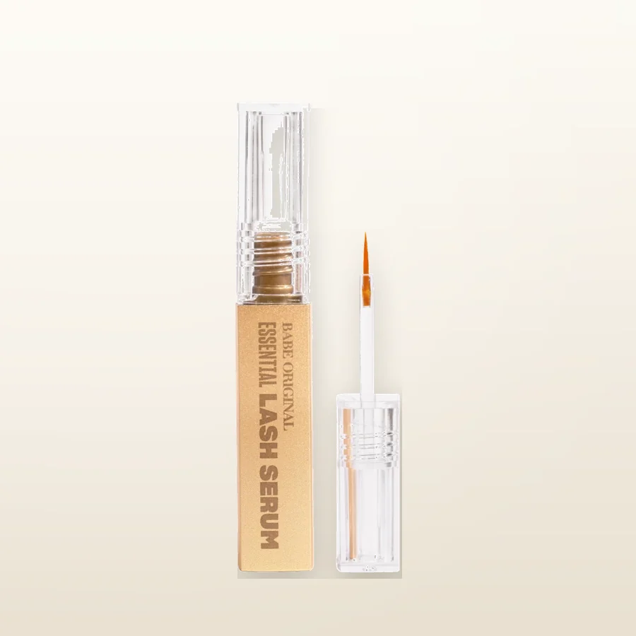 Babe Original Essential Lash Serum bottle with applicator wand